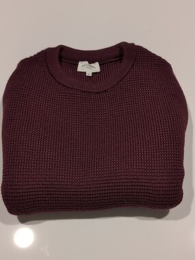 Octobre Editions Crewneck Sweater in Wine